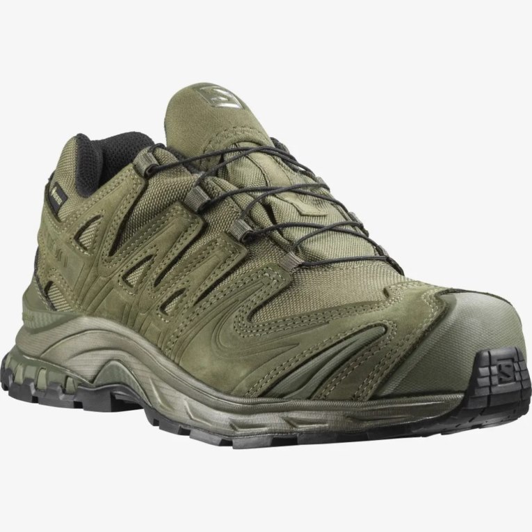 Olive Salomon Xa Forces GTX Women's Tactical Boots | IE NR9634